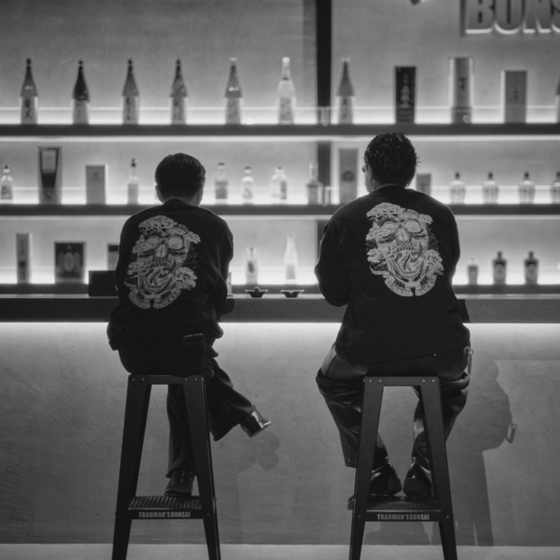 Bonsai Skull Cotton L/S Tee 【Antidote Buyers Club × TRADMAN'S BONSAI】 詳細画像